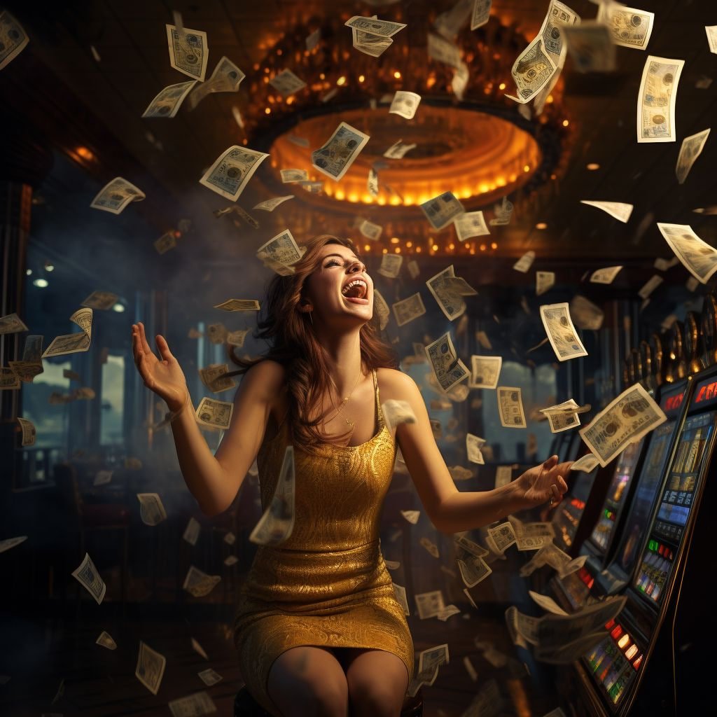 Contoh fitur bonus dan free spin dalam permainan slot Microgaming di balon4d dengan visual effects yang menarik